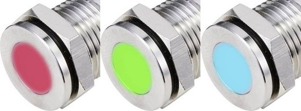 Produktbild: TRU COMPONENTS Meldeleuchte RGB 12 V, 24V 1St.