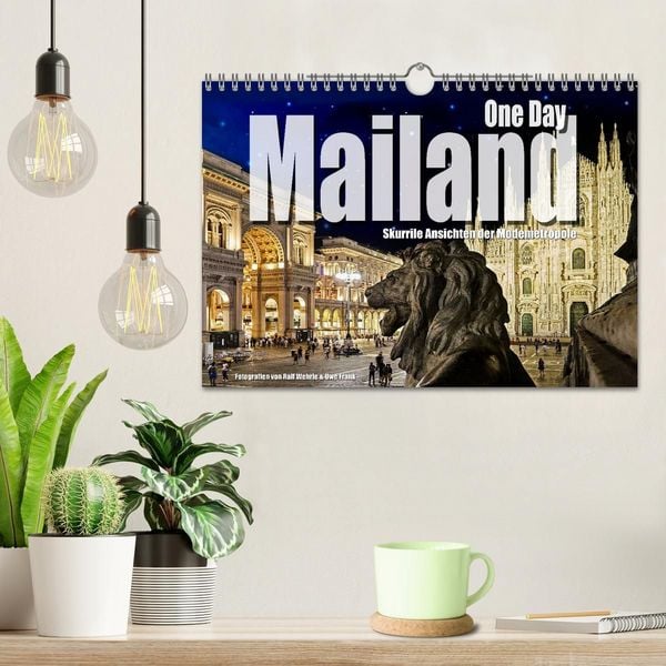Produktbild: One Day Mailand (Wandkalender 2027 DIN A4 quer), CALVENDO Monatskalender