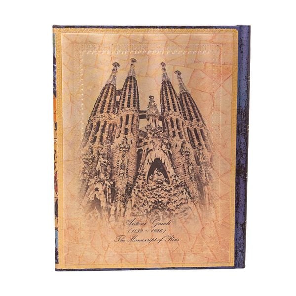 Produktbild: Hardcover Notizbuch, Gaudi, Manuskript von Reus, Ultra, Unliniert
