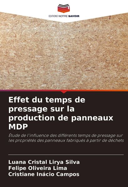 Produktbild: Effet du temps de pressage sur la production de panneaux MDP