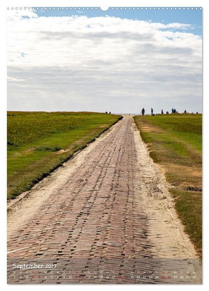 Produktbild: Nordfriesland, Zwischen St. Peter Ording und Sylt (hochwertiger Premium Wandkalender 2027 DIN A2 hoch), Kunstdruck in Hochglanz
