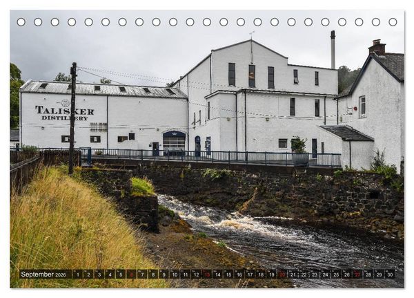 Produktbild: Whisky Distillery - Schottische Brennereien (Tischkalender 2026 DIN A5 quer), CALVENDO Monatskalender