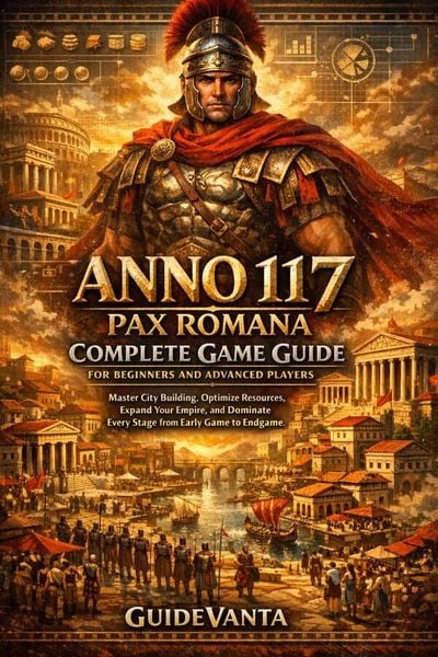 Produktbild: Anno 117 Pax Romana Complete Game Guide for Beginners and Advanced Players