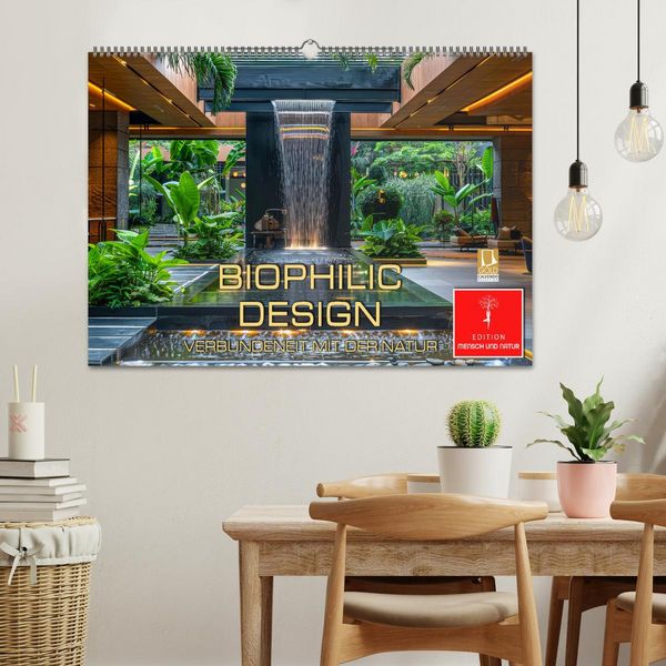 Produktbild: Biophilic Design - Verbundenheit mit der Natur (Wandkalender 2026 DIN A2 quer), CALVENDO Monatskalender