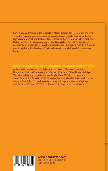 Produktbild: Figurationen des Polnischen im Werk Theodor Fontanes