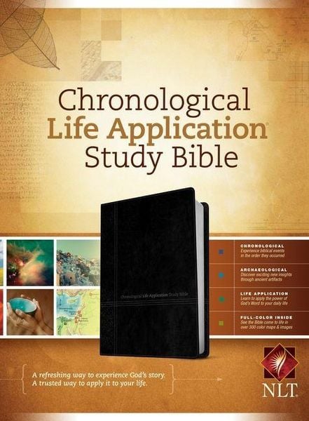 Produktbild: Chronological Life Application Study Bible-NLT