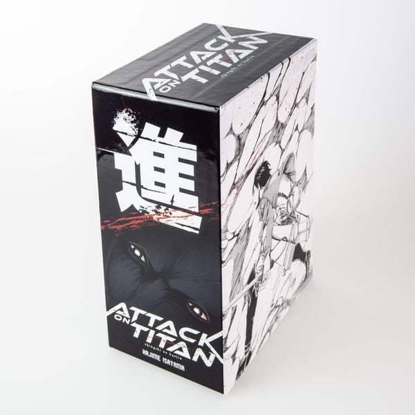 Produktbild: Attack on Titan, B&auml;nde 1-5 im Sammelschuber mit Extra