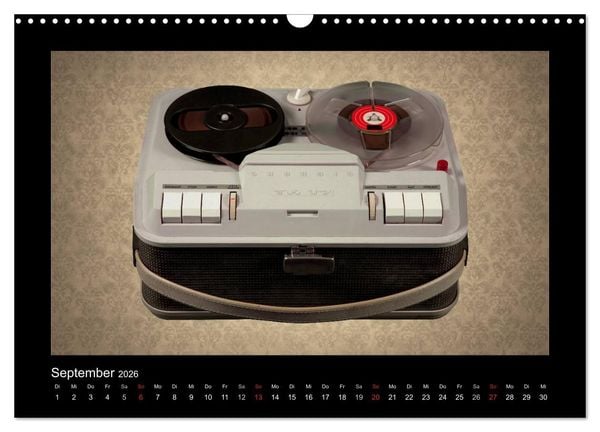 Produktbild: Dampfradios - Antike Radios mit Charme und Patina (Wandkalender 2026 DIN A3 quer), CALVENDO Monatskalender