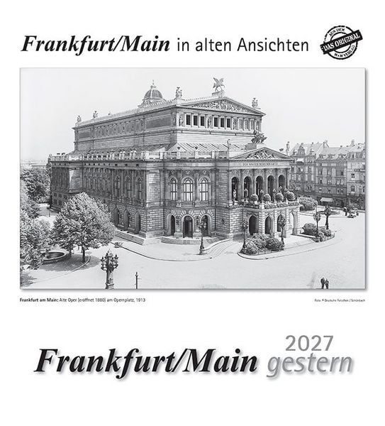 Produktbild: Frankfurt am Main gestern 2027