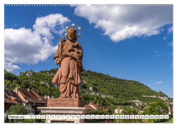 Produktbild: Schweiz - Saint-Ursanne (Wandkalender 2026 DIN A2 quer), CALVENDO Monatskalender