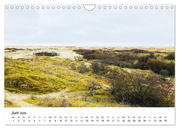 Produktbild: Borkum - Wo die Zeit still steht. (Wandkalender 2026 DIN A4 quer), CALVENDO Monatskalender
