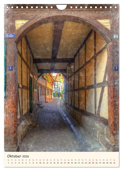 Produktbild: Quedlinburg - unsere Stadt (Wandkalender 2026 DIN A4 hoch), CALVENDO Monatskalender