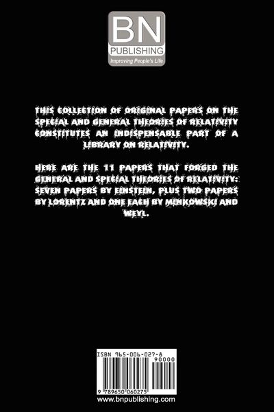 Produktbild: The Principle of Relativity