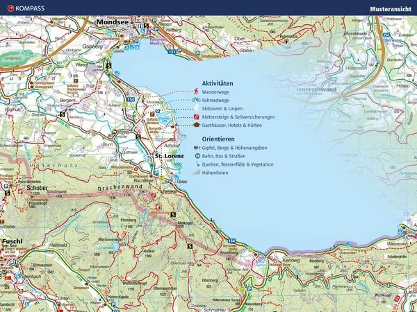KOMPASS Wanderkarten-Set 292 Vorarlberg (2 Karten) 1:50.000