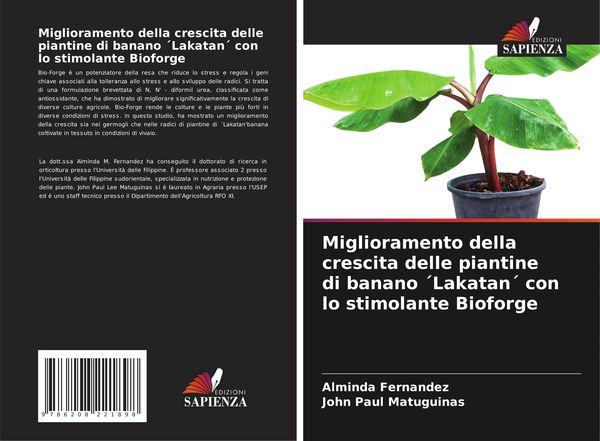 Produktbild: Miglioramento della crescita delle piantine di banano &acute;Lakatan&acute; con lo stimolante Bioforge