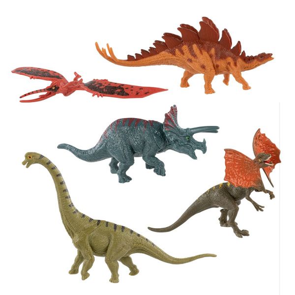 Produktbild: Idena Figuren Set Dinosaurier 15cm 5 St&uuml;ck