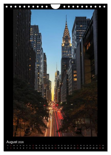 Produktbild: Vertical New York (Wandkalender 2026 DIN A4 hoch), CALVENDO Monatskalender