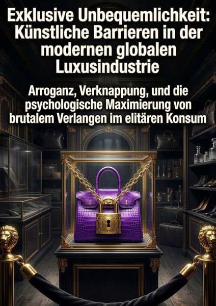 Exklusive Unbequemlichkeit: Künstliche Barrieren in der modernen globalen Luxusindustrie, Taschenbuch von Michael Nagel, Epubli, 9783565333226