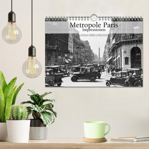 Produktbild: Metropole Paris - Impressionen (Wandkalender 2026 DIN A4 quer), CALVENDO Monatskalender