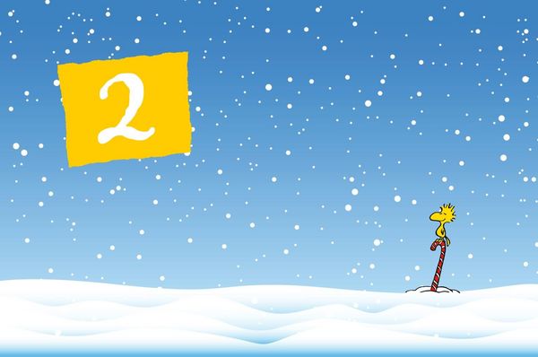 Produktbild: Peanuts Geschenkbuch: Mit Snoopy und den Peanuts durch den Advent