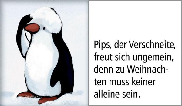 Produktbild: Wand-Adventskalender &ndash; Pinguin-Weihnacht