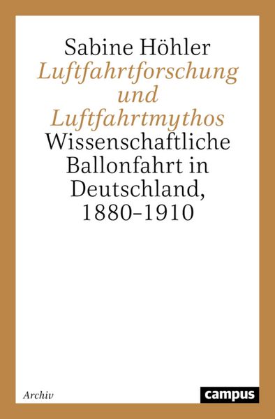 Produktbild: Luftfahrtforschung und Luftfahrtmythos