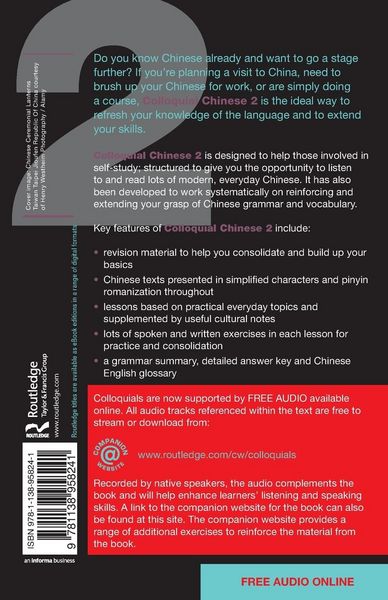 Produktbild: Colloquial Chinese 2