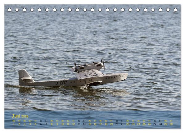 Produktbild: Abenteuer Wasserflug (Tischkalender 2026 DIN A5 quer), CALVENDO Monatskalender