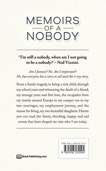 Produktbild: Memoirs of a Nobody