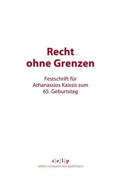 Produktbild: Recht ohne Grenzen