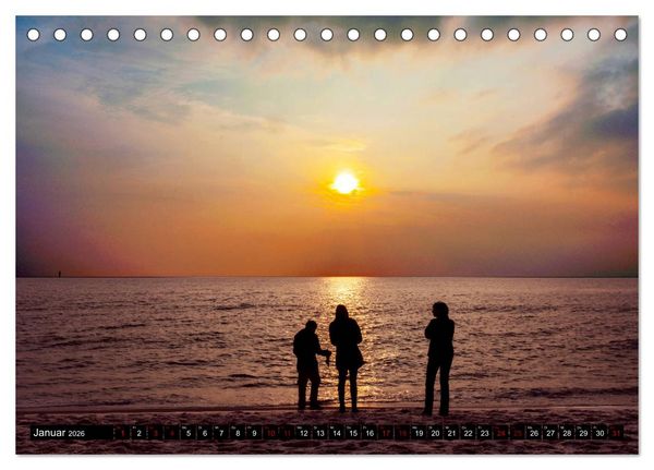 Produktbild: Magisches Sylt (Tischkalender 2026 DIN A5 quer), CALVENDO Monatskalender