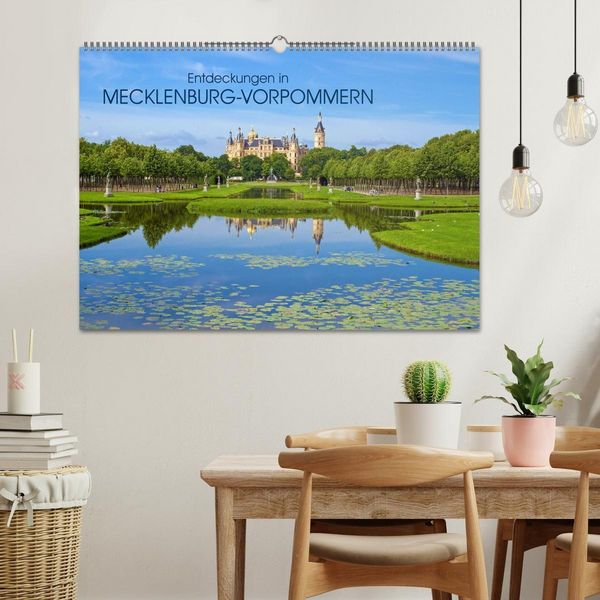 Produktbild: Entdeckungen in Mecklenburg-Vorpommern (Wandkalender 2027 DIN A2 quer), CALVENDO Monatskalender