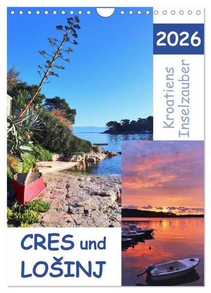 Produktbild: Kroatiens Inselzauber, Cres und Losinj (Wandkalender 2026 DIN A4 hoch), CALVENDO Monatskalender