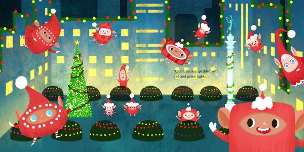 Produktbild: 12 Little Elves Visit California