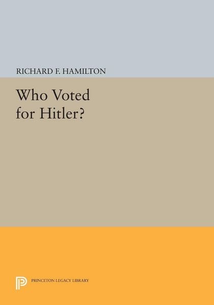 Produktbild: Who Voted for Hitler?