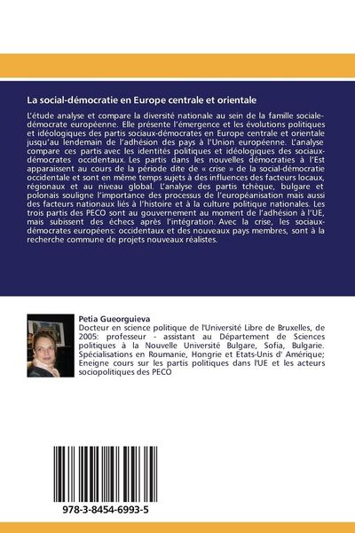 Produktbild: La social-d&eacute;mocratie en Europe centrale et orientale