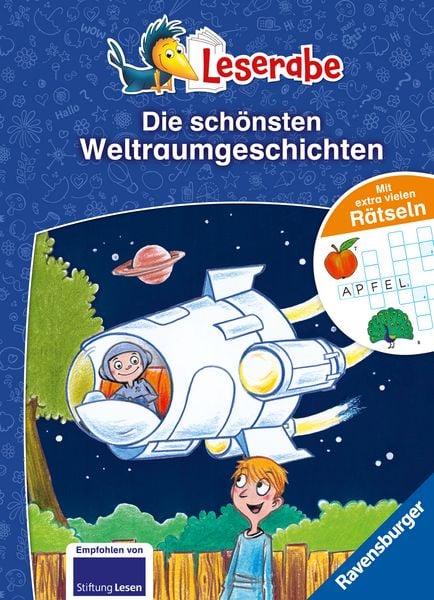 Produktbild: Leserabe Sonderausgaben - Die sch&ouml;nsten Weltraumgeschichten mit extra vielen R&auml;tseln
