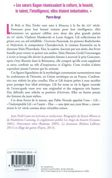 Produktbild: Elsa Triolet et Lili Brik: les soeurs insoumises