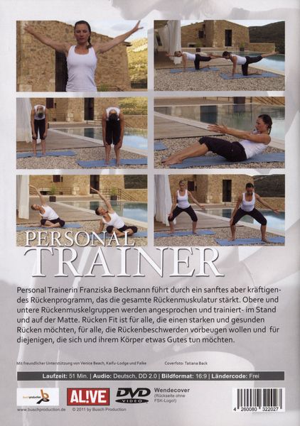 Produktbild: Personal Trainer - R&uuml;cken Fit: Workout f&uuml;r einen kr&auml;ftigen R&uuml;cken