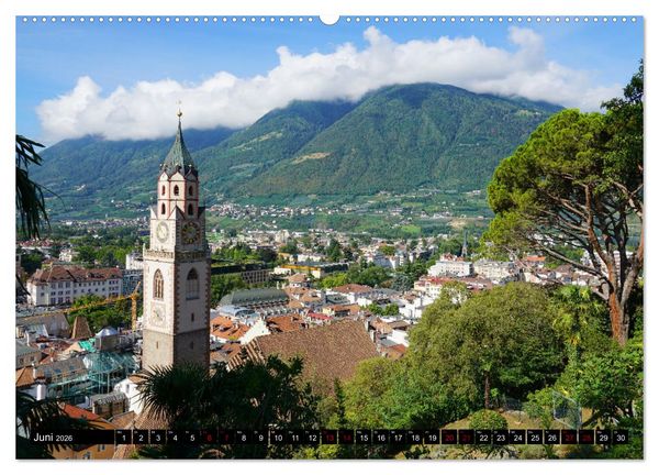 Produktbild: Spaziergang in Meran (Wandkalender 2026 DIN A2 quer), CALVENDO Monatskalender