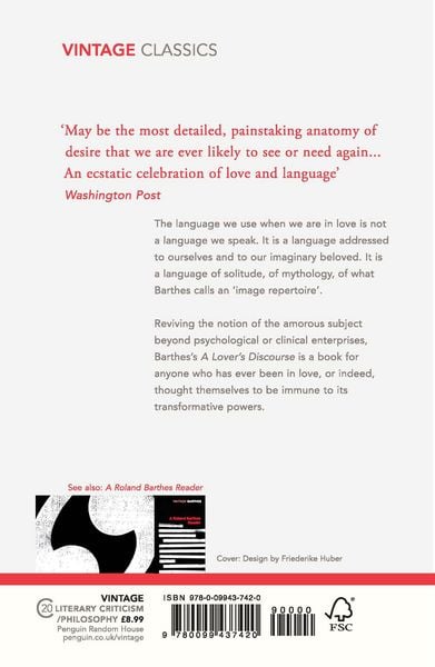 Produktbild: A Lover's Discourse