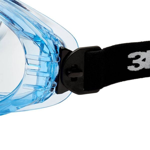 Produktbild: 3M Fahrenheit FHEIT Vollsichtbrille mit Antikratz-Schutz Blau, Schwarz EN 166 DIN 166