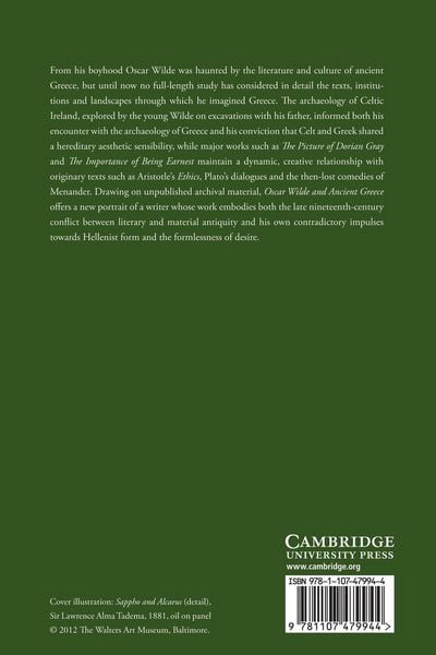 Produktbild: Oscar Wilde and Ancient Greece