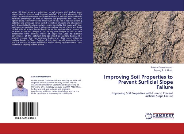 Produktbild: Improving Soil Properties to Prevent Surficial Slope Failure