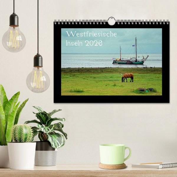 Produktbild: Westfriesische Inseln 2026 (Wandkalender 2026 DIN A4 quer), CALVENDO Monatskalender
