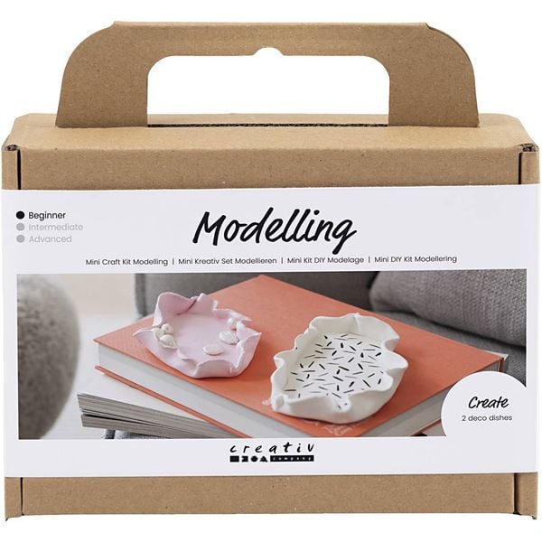 Produktbild: Creativ Company DIY Sets Modellieren Mini Kreativ Set Modellieren, Schalen, Kreativ Box