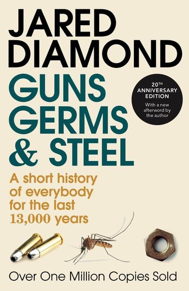 Book cover of Guns, Germs and Steel