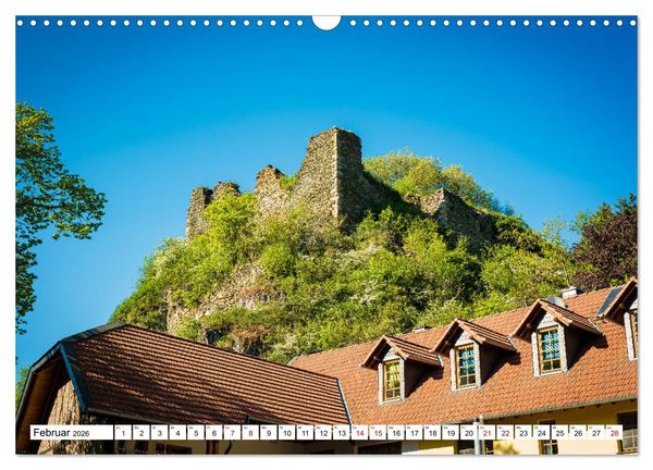 Produktbild: Burgen des Hunsr&uuml;cks (Wandkalender 2026 DIN A3 quer), CALVENDO Monatskalender