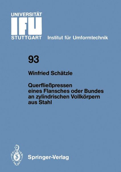Produktbild: Querflie&szlig;pressen eines Flansches oder Bundes an zylindrischen Vollk&ouml;rpern aus Stahl