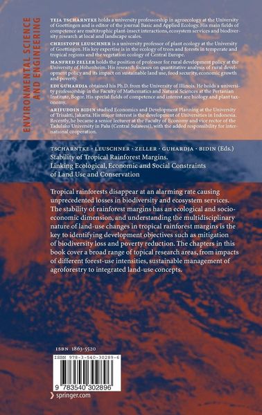 Produktbild: Stability of Tropical Rainforest Margins